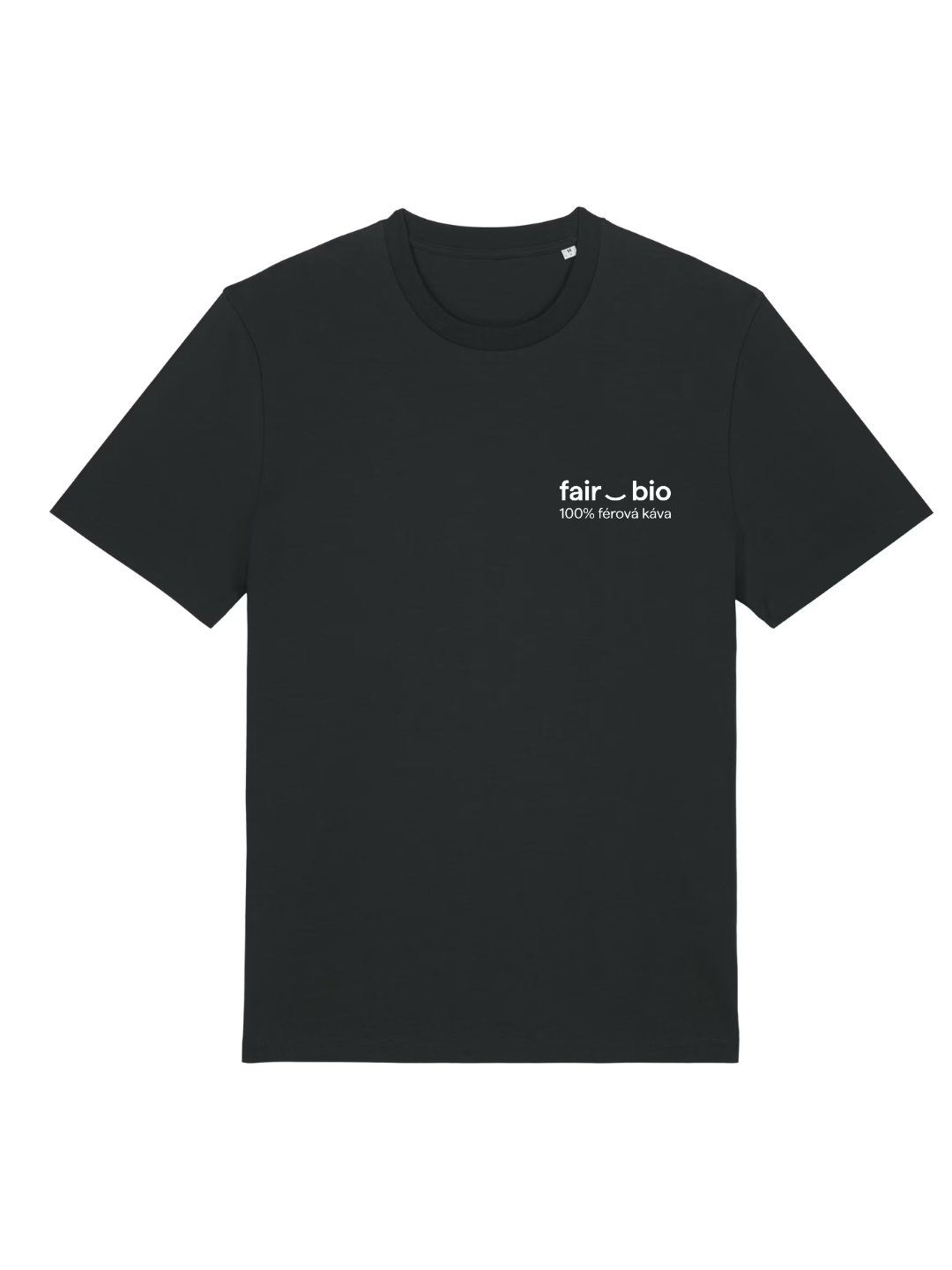 Unisex tričko FairBio černá, M
