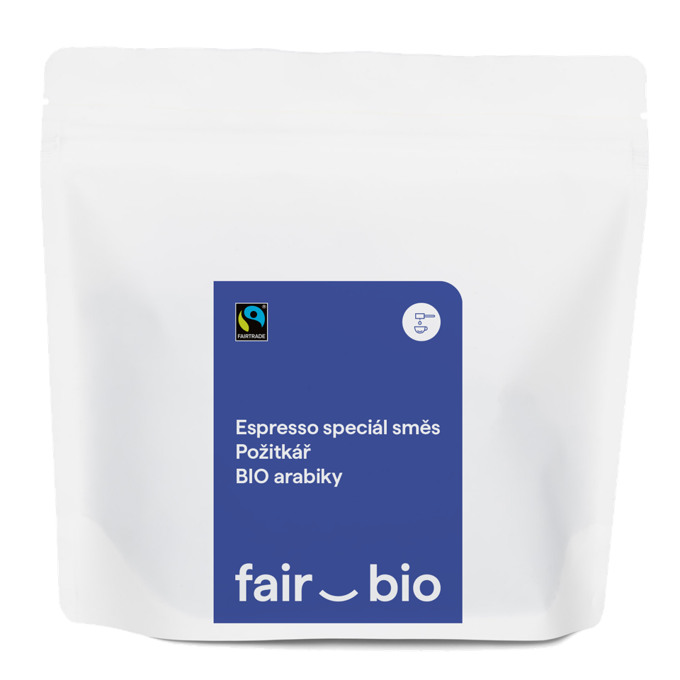 Espresso speciál směs Požitkář 250g, zrnková