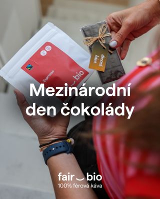 🍫 Oslavte s námi Mezinárodní den čokolády – nejlépe chutná, když je férová 🧑‍🌾 Za každou tabulkou čokolády stojí drobní...