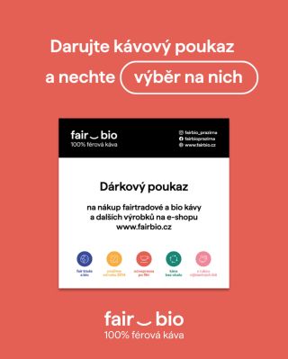 🎁 Nevíte, jakou kávu dát pod stromeček svému kávomilci? Dárkový poukaz to vyřeší za vás – obdarovaný si sám vybere, co mu...